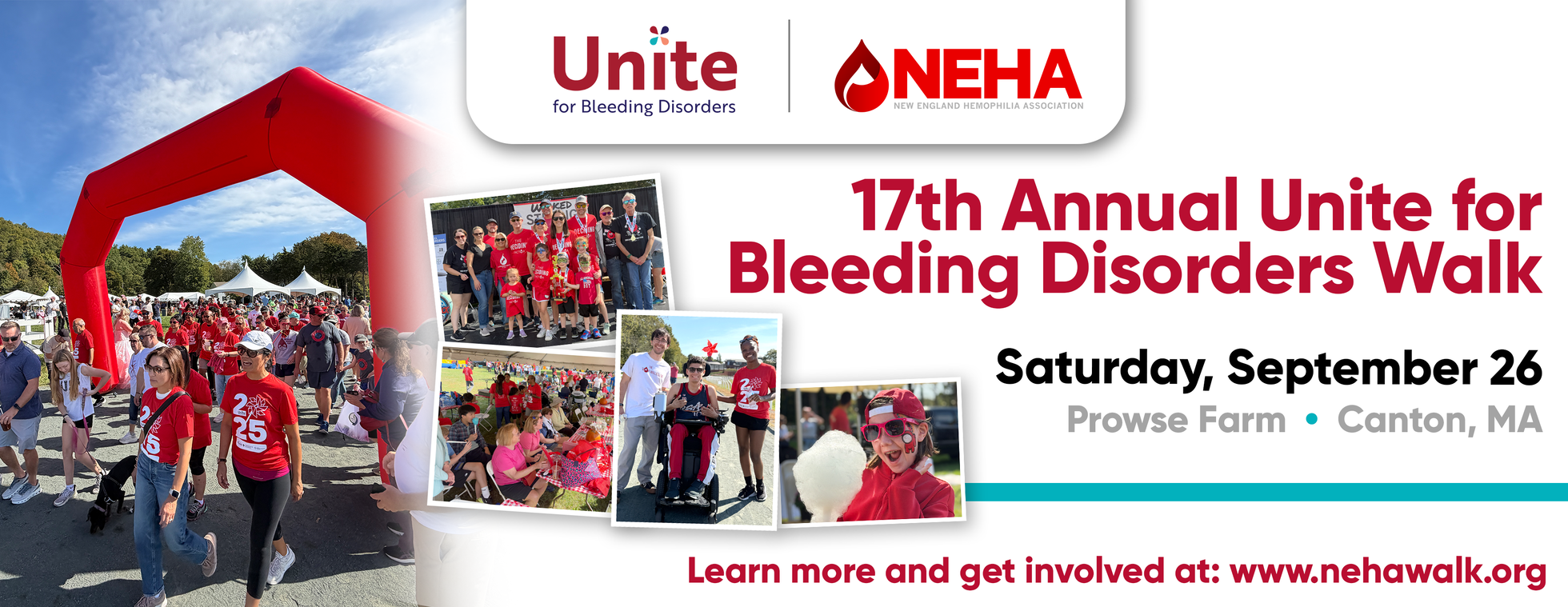 New England Hemophilia Association's 2026 Unite Walk